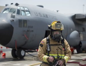 US Air Force Firefighter