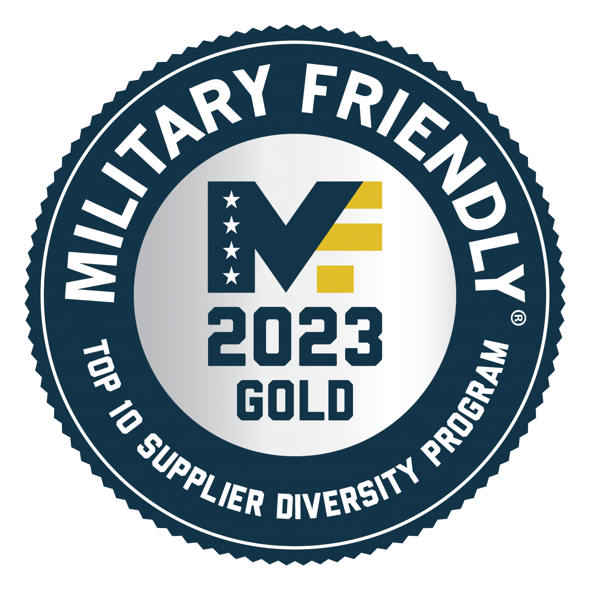 Military Friendly 2023 Seal